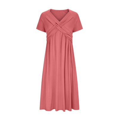 LORA | Chic V-hals Kjole